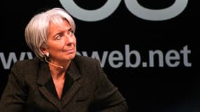 La directrice générale du Fonds monétaire international Christine Lagarde, lors d'une conférence du FMI en avril 2013.
