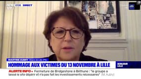 13-Novembre: "Il ne faut pas oublier ce qu'il s'est passé", estime Martine Aubry