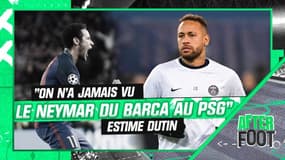 "On n'a jamais vu au PSG le Neymar du Barça" déplore Dutin (After Foot)