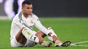 Kylian Mbappé sorti sur blessure lors du match de Ligue des champions entre le Real Madrid et l'Atalanta Bergame - le 10/12/2024