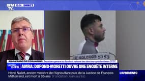 Pour Jean-François Fogliarino (syndicat national des directeurs pénitentiaires CFDT), il est nécessaire "de trouver des moyens pour renforcer les extractions judiciaires" pour la sécurité des agents