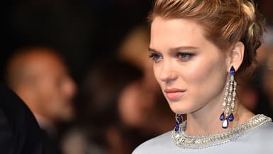 Léa Seydoux à la projection de The Lobster lors du dernier Festival de Cannes, en mai 2015.