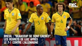 Brésil : "Beaucoup se sont cachés", les regrets de Luiz après le 7-1 contre l'Allemagne