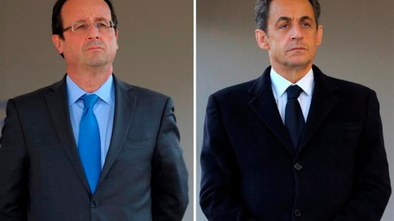 The Economist est en faveur d'un nouveau mandat pour Nicolas Sarkozy, non pour ses mérites propres mais pour barrer la route à François Hollande, que l'influent hebdomadaire britannique juge incapable de réformer la France. /Photos prise le 24 avril 2012/