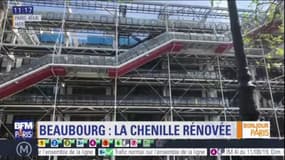 La "chenille" du Centre Pompidou se refait une beauté