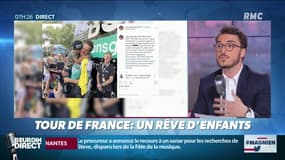 Le Tour de France, réalisateur de rêve d'enfants