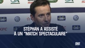 Julien Stéphan souligne le "match spectaculaire" du Stade rennais