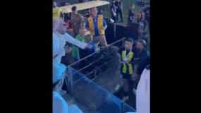 L'attaquant d'Al-Ittihad Abderrazk Hamdallah frappé par des coups de fouets après la Supercoupe d'Arabie saoudite 