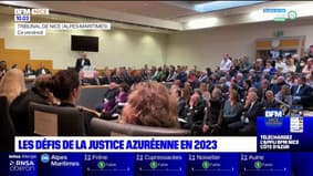 Côte d'Azur: les défis de la justice en 2023