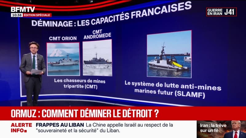 LES ÉCLAIREURS - Guerre au Moyen-Orient: qui peut déminer le détroit d'Ormuz?