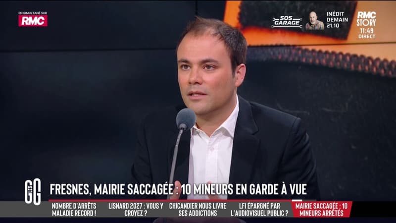 Saccage de la mairie de Fresnes: "Je serais tout à favorable à des sanctions qui tapent les familles", déclare Charles Consigny