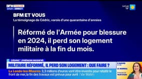BFM Var et vous: le témoignage d'un militaire réformé qui va perdre son logement
