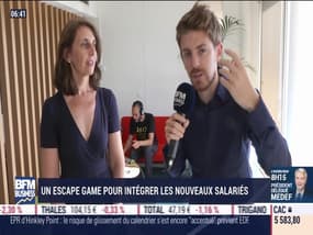Un escape game pour intégrer les nouveaux salariés - La France qui bouge, par Julien Gagliardi - 26/09