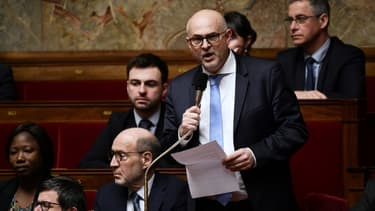 Laurent Pietraszewski à l'Assemblée nationale le 29 janvier dernier.