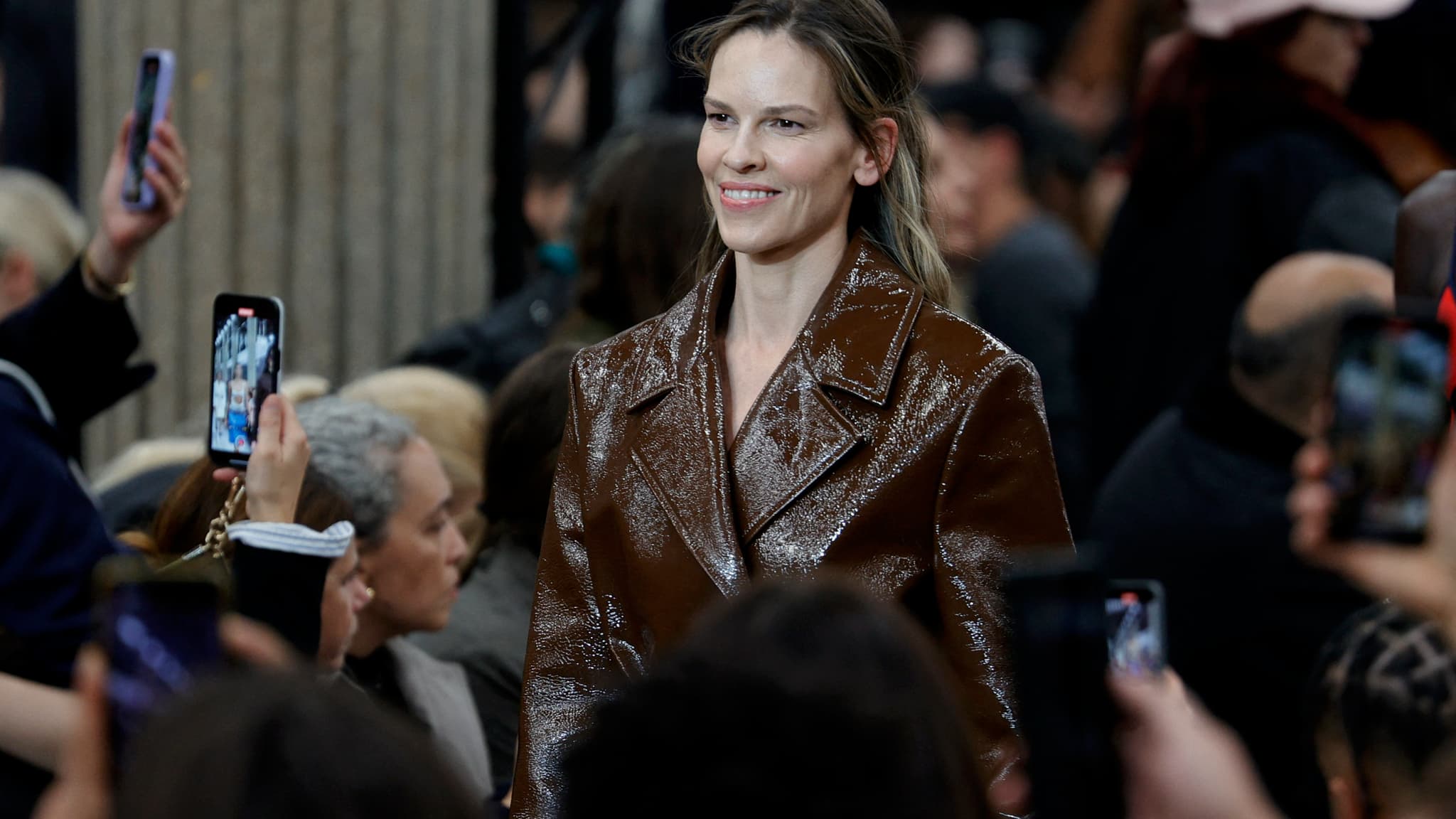 Hilary Swank, Miu Miu SS25 Hilary Swank, Miu Miu SS25