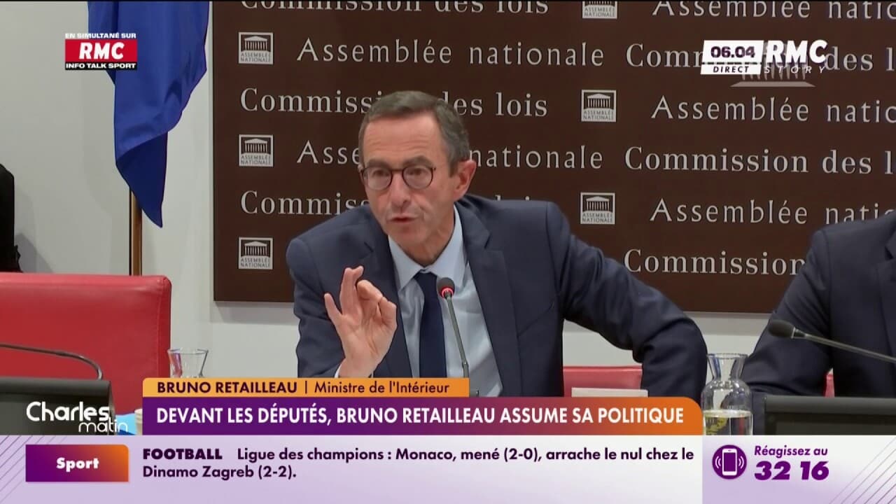 Devant les députés, Bruno Retailleau assume sa politique