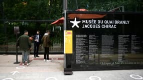 L'entrée du musée du Quai Branly, le 9 juin 2020, à Paris (illustration). 