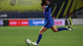 Caroline Drouin lors de France-Nouvelle-Zélande