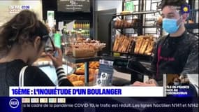 L'inquiétude d'un boulanger parisien, qui a vu son chiffre d'affaires plonger depuis le début du confinement
