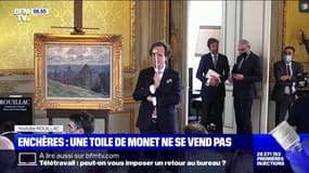 Une toile de Monet ne trouve pas d'acquéreur aux enchères