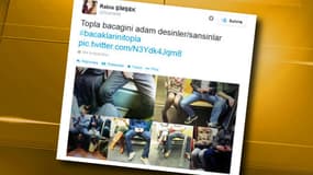Des féministes turques ont lancé un mouvement de protestation sur Twitter, contre les hommes assis les jambes écartées dans les transports en commun.
