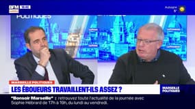 Grève des éboueurs à Marseille: l'accord signé avec la métropole est "le meilleur de France" pour Yves Moraine, le "moins mauvais" pour Patrick Rué 