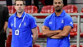 Guillaume Gille et Didier Dinart
