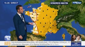 La météo pour ce vendredi 28 juin 2019