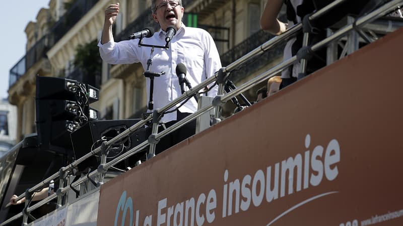 Jean-Luc Mélenchon a pris deux fois la parole lors de "la fête à Macron".