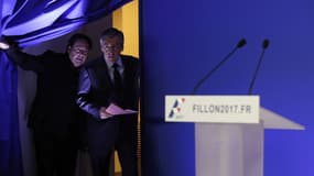 François Fillon, lors de sa conférence de presse. 