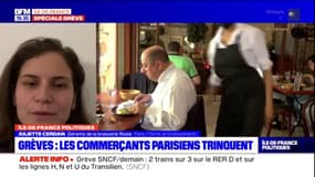 Grève: "une centaine d'annulation" ce jeudi pour cette restauratrice