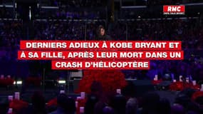 Derniers adieux à Kobe Bryant et à sa fille, après leur mort dans un crash d’hélicoptère