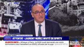 Attaque à Paris: Laurent Nuñez salue "une intervention remarquable" des policiers