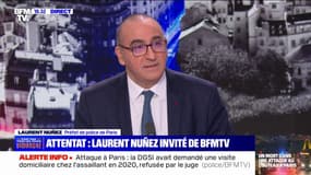 Attaque à Paris: Laurent Nuñez salue "une intervention remarquable" des policiers