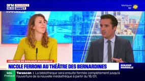 "C'est une autre formule": l'humoriste Nicole Ferroni se produit en ce moment au théâtre des Bernardines 