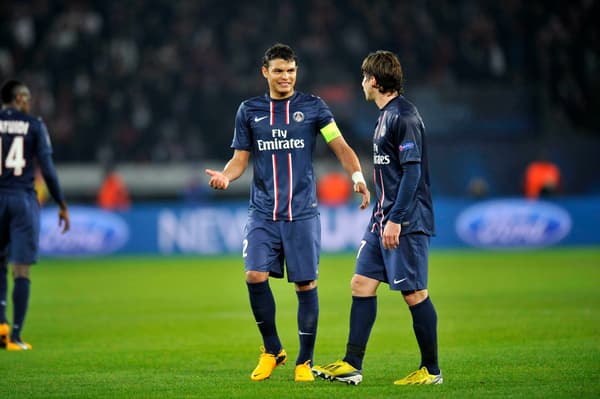Thiago Silva et Maxwell Thiago Silva et Maxwell