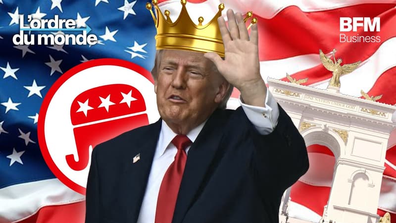 Donald Trump se rêve en empereur des États-Unis