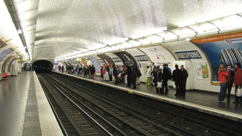 Station Robespierre où se sont déroulés les faits. 