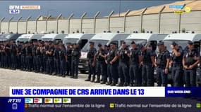 Bouches-du-Rhône: une 3e compagnie de CRS est arrivée