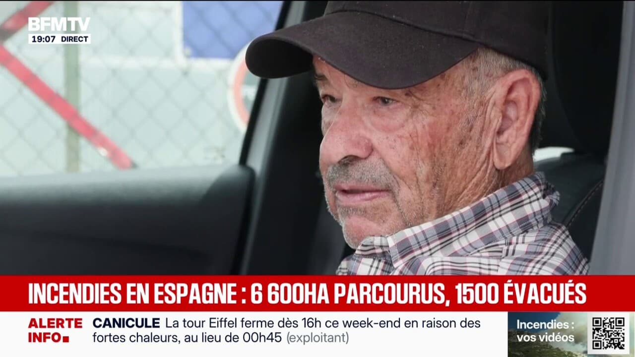 Le témoignage des habitants de Los Gallardos, en Espagne, évacués face à l'avancée du feu
