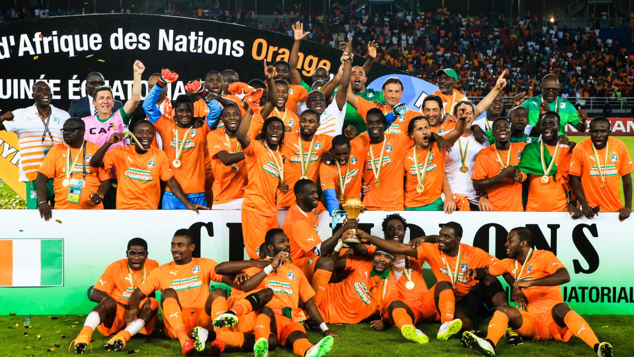 La Côte d'Ivoire sacrée championne d'Afrique en 2015