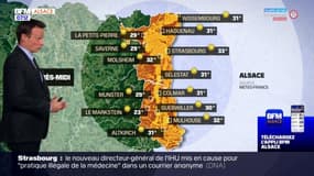 Météo Alsace: une journée chaude et ensoleillée, 32°C attendus à Mulhouse