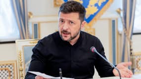 Volodymyr Zelensky à Kiev le 4 juin 2025