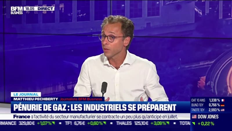 Les industriels se préparent à une pénurie de gaz: