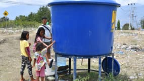 Des enfants à Palu, en Indonésie, le 4 octobre 2018 (PHOTO D'ILLUSTRATION).