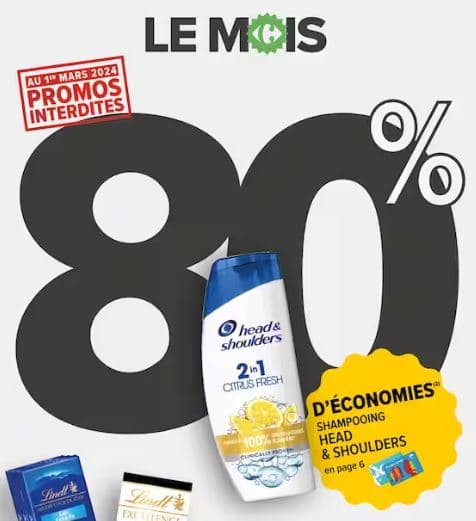 Carrefour propose des promotions importantes sur les produits d'hygiène dans ces catalogues de fin février. 