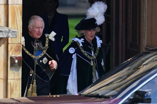 Le roi Charles et la reine Camilla à Edimbourg pour leur couronnement écossais