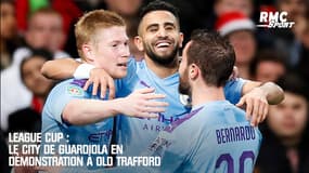 League Cup : Le City de Guardiola en démonstration à Old Trafford