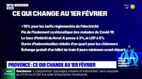 Provence: ce qui change au 1er février