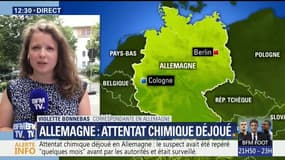 Allemagne: la police dit avoir déjoué un attentat à la "bombe biologique"